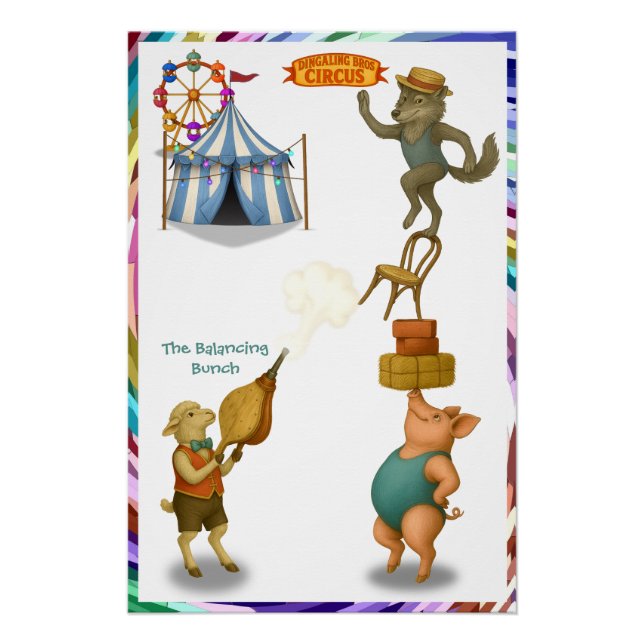 Pôster The Balancing Bunch (Frente)