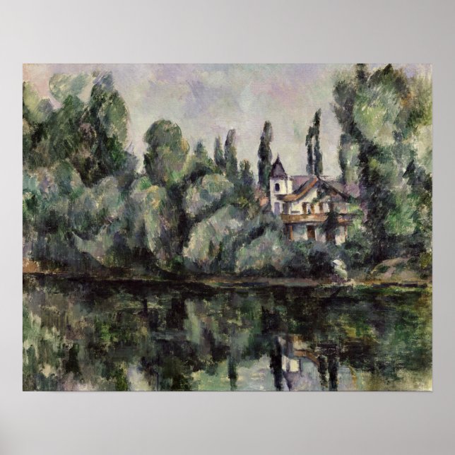 Pôster The Banks of the Marne, 1888 (Frente)