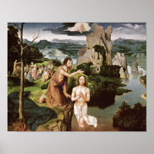Poster The Baptism of Christ, c.1515