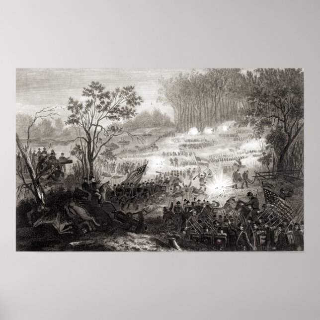 Poster The Battle at Pittsburg Landing (Frente)