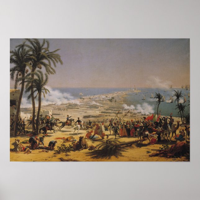 Poster The Battle of Aboukir, 25th July 1799 (Frente)