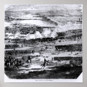 Poster The Battle of Austerlitz, 2 December 1805