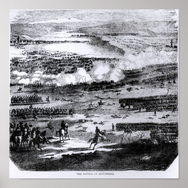 Poster The Battle of Austerlitz, 2 December 1805 (Frente)