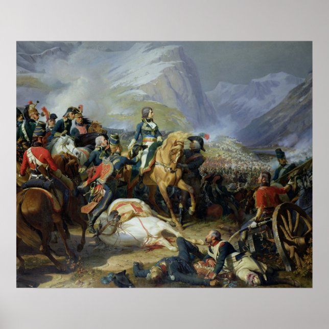 Pôster The Battle of Rivoli, 1844 (Frente)