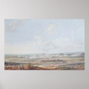 Poster The Battle of Rocoux, 11th October 1746, 1784