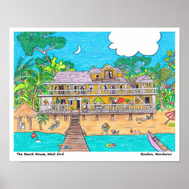 Poster The Beach House (Frente)