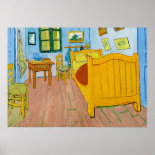 Poster The Bedroom, 1888, por Vincent van Gogh