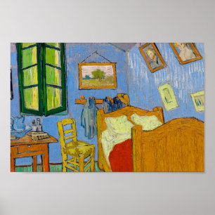 Poster The Bedroom by Vincent van Gogh
