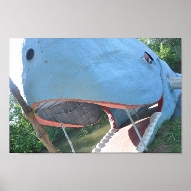Poster The Blue Whale - Route 66 (Frente)
