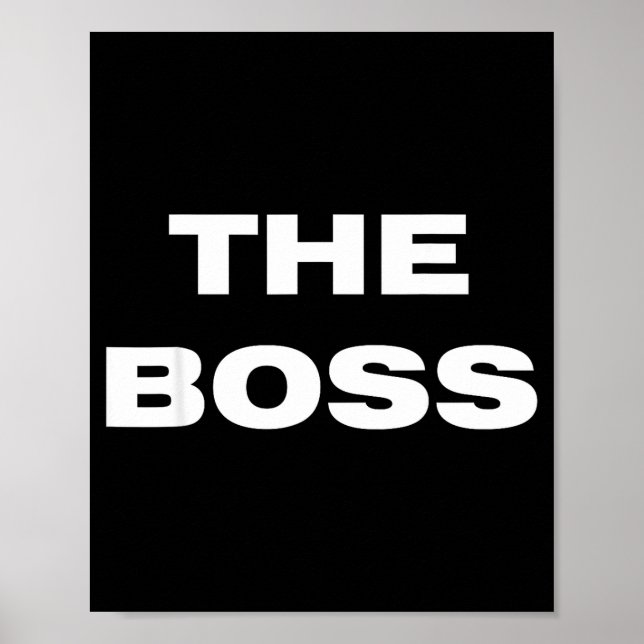 Poster The Boss - The Real Boss Couple  (Frente)
