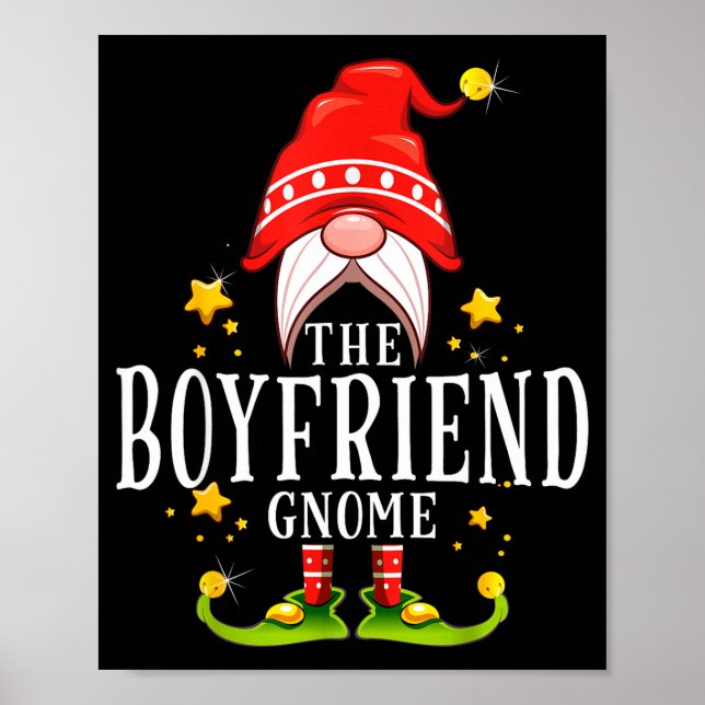 Poster The Boyfriend Gnome Christmas Matching  (Frente)