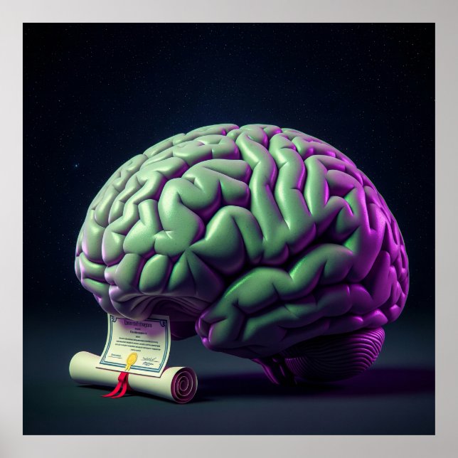 Poster The Brain: Your Ultimate Qualification (Frente)