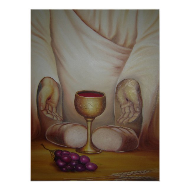 Pôster The Bread of Life: Holy Eucharist (Frente)