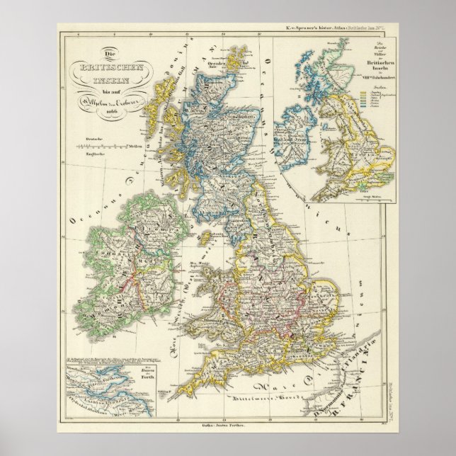 Poster The British Isles 2 (Frente)