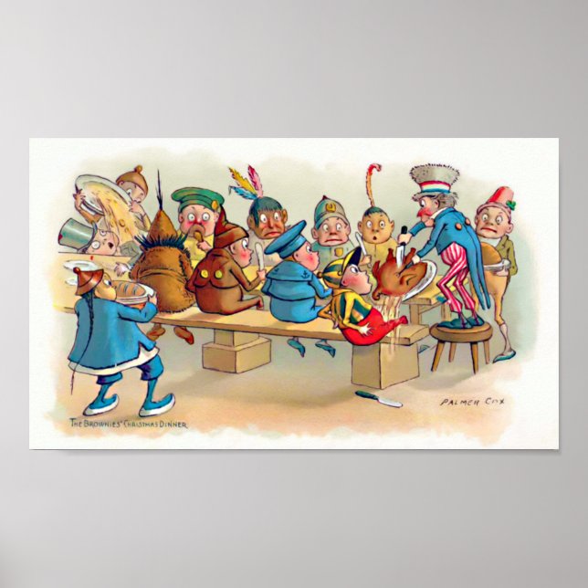 Pôster The Brownie's Christmas Dinner (Frente)