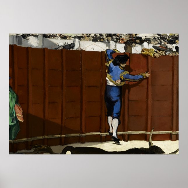 Poster The Bullwar, 1864 por Edouard Manet (Frente)