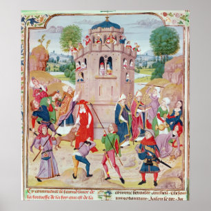 Pôster The Church under attack from heretics, Flemish