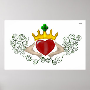 Pôster The Claddagh (Full Colour)