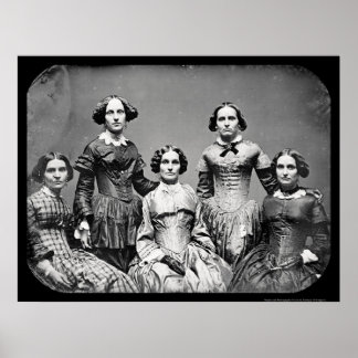 Pôster The Clark Sisters Daguerreotype 1845