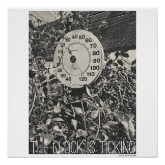 Pôster The clock is ticking.