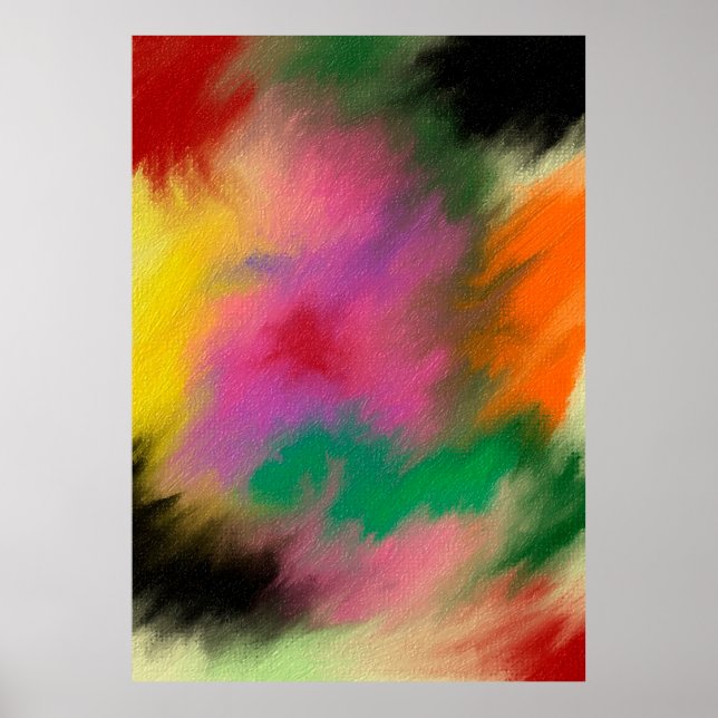 Poster The clown in the rain (Frente)