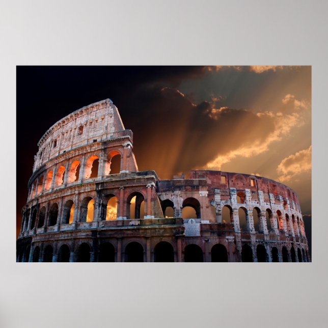 Poster The Coliseum of Ancient Rome (Frente)