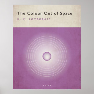 Poster The Colour Out of Space HP Lovecraft