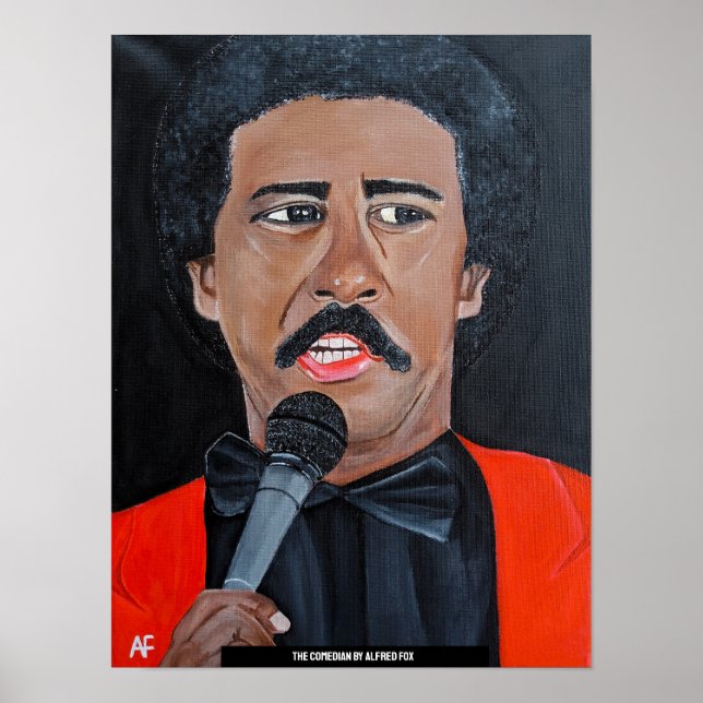 Poster The Comedian Painting by Alfred Fox (Frente)