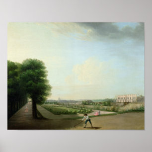 Pôster The Construction of the Place Louis XV