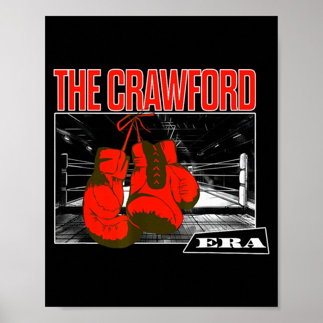 Poster The Crawford Era Funny Boxing Trendy Men Women  (Frente)