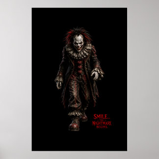 Poster The Crimson Grin — Dark Circus Nightmare