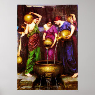 Pôster The Danaïdes (1904) ~ Canvas De Arte Legal