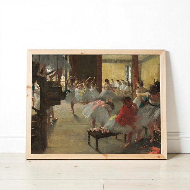 Poster The Dance Class, Degas Art (Criador carregado)
