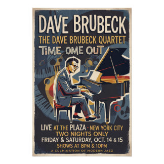 Pôster The Dave Brubeck Quartet