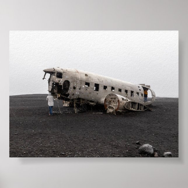 Poster The DC9 plane wreck (Frente)