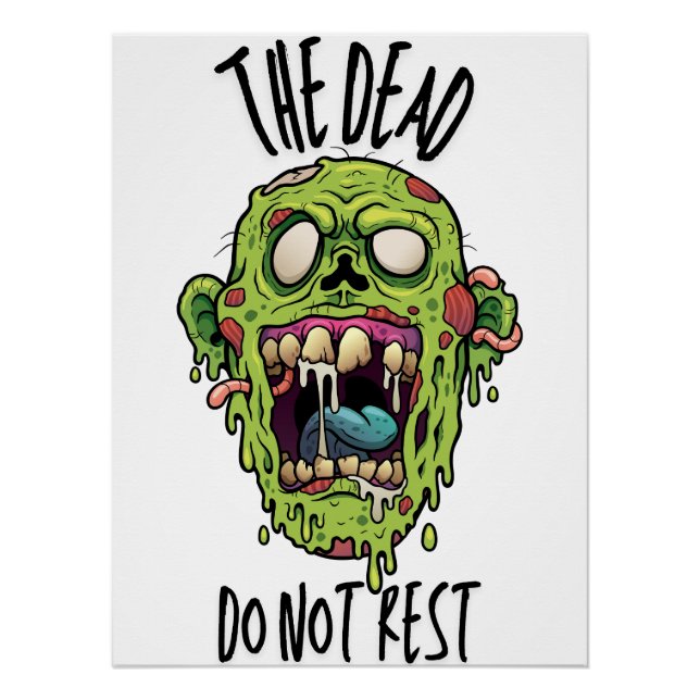 Pôster The Dead Do Not Rest (Frente)