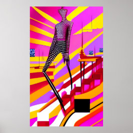 Poster The Declension of Slick-Slax on the Escalator