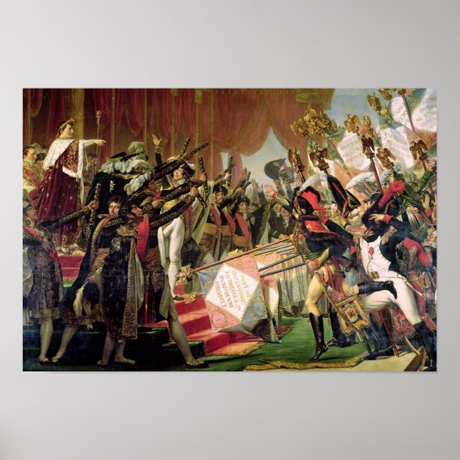 Poster The Distribution of the Eagle Standards (Frente)