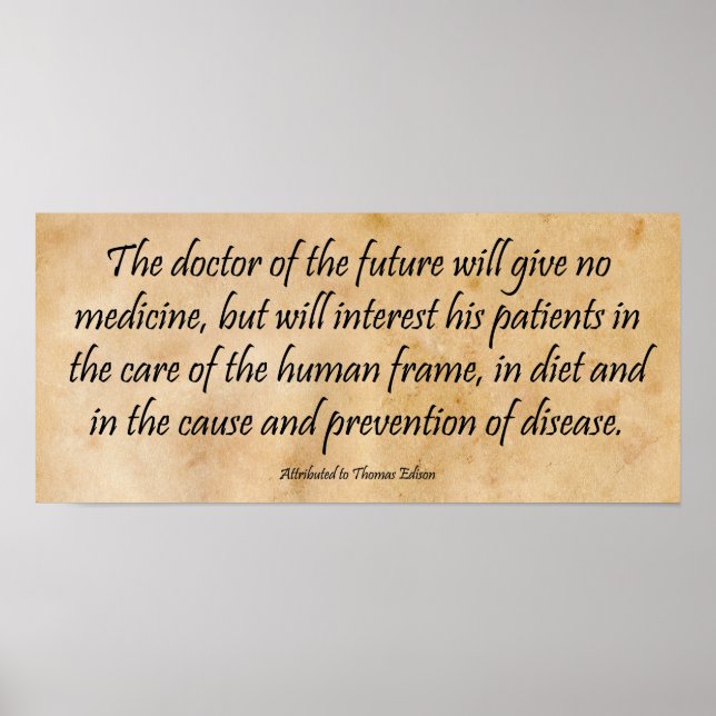 Poster The Doctor of the Future Print (Frente)
