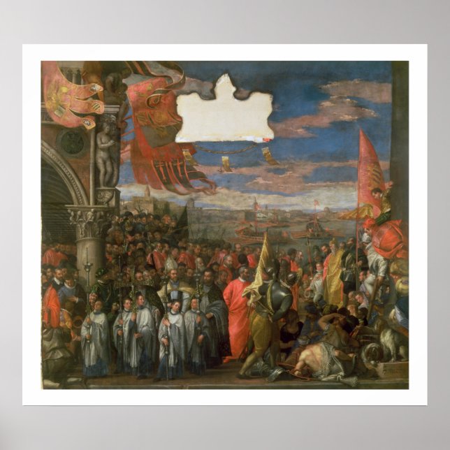 Poster The Doge Andrea Contarini Returning Victorious fro (Frente)