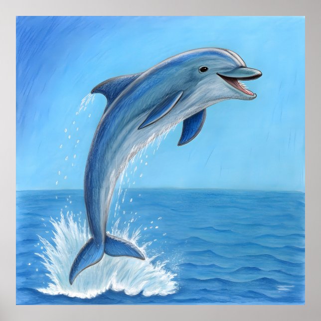 Poster The Dolphin’s Silent Dance (Frente)