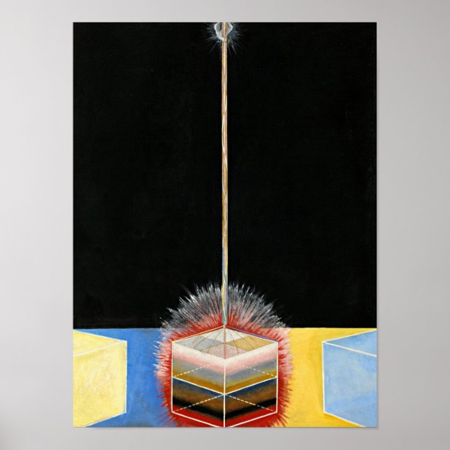 Poster The Dove, 1915, por Hilma af Klint (Frente)