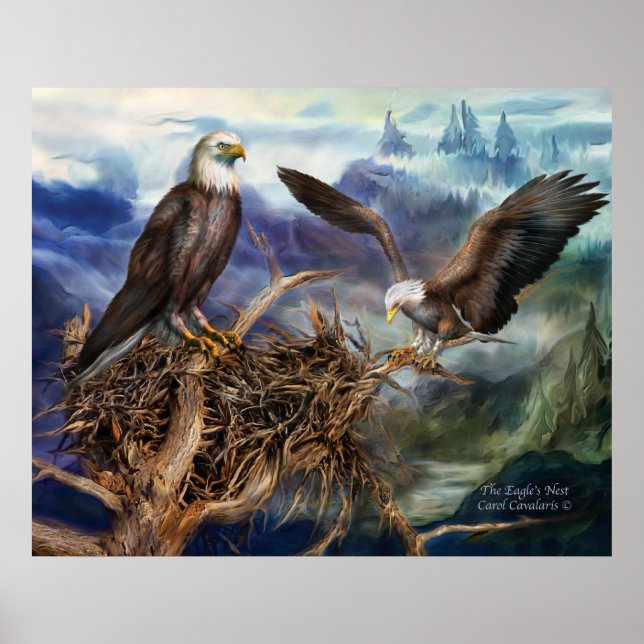Poster The Eagle's Nest Art Poster/Print (Frente)