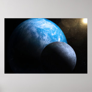 Pôster The Earth and Moon