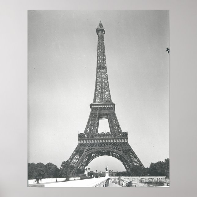 Poster The Eiffel Tower, 1887-89 (Frente)