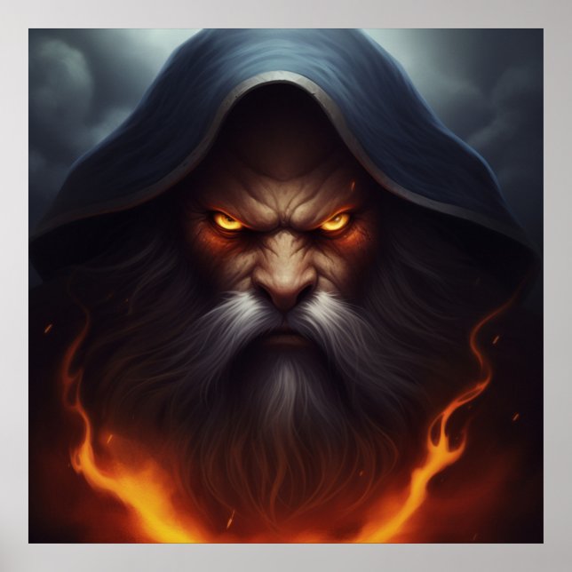 Poster The Enlightened Fury (Frente)