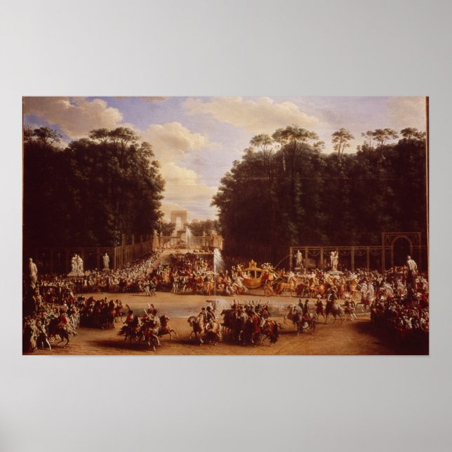 Pôster The Entry of Napoleon and Marie-Louise (Frente)