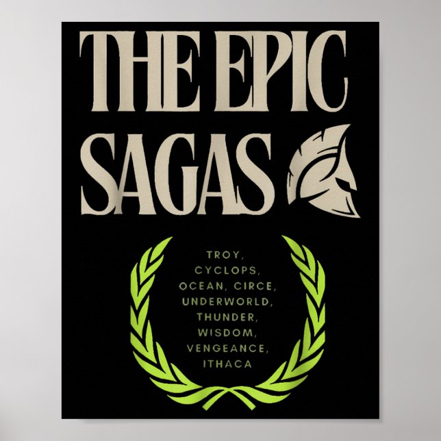 Poster The Epic Sagas Odysseus Musical  (Frente)