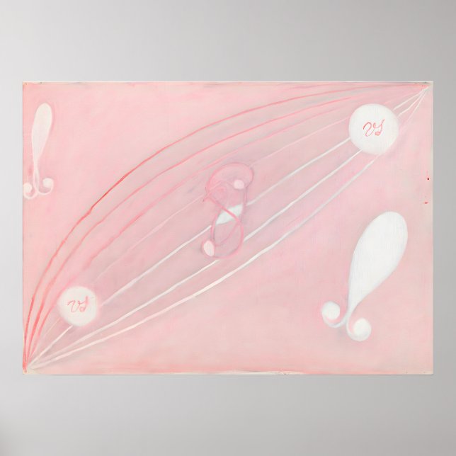 Poster The Eros Series, nr. 8, por Hilma af Klint (Frente)