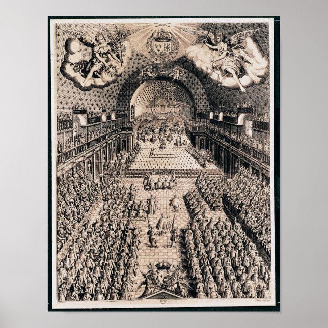 Poster The Estates General at the Theatre Bourbon (Frente)